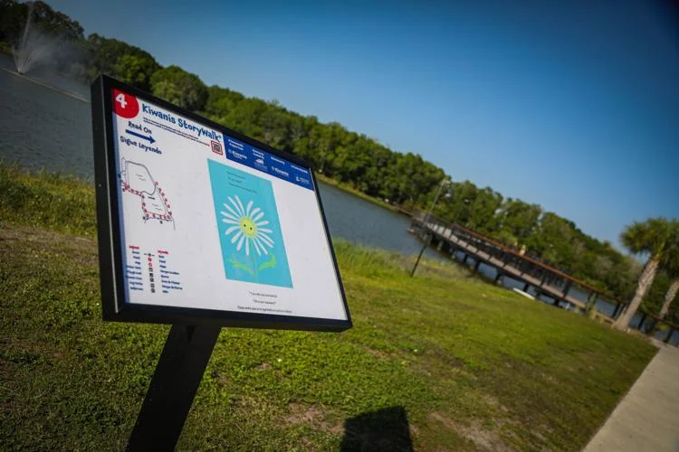 Take a StoryWalk in the park now in Carrollwood Village Park